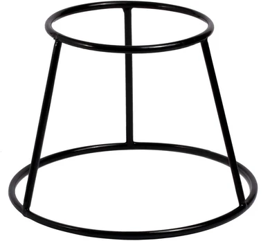 Buffet base, 13.8 cm, juodas