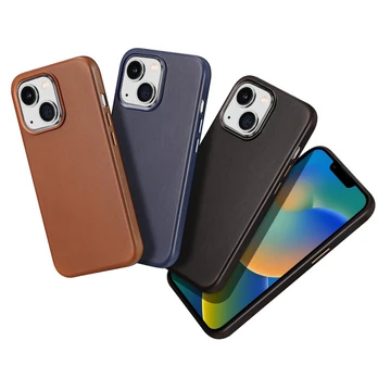 Dėklas Dux Ducis Naples case for iPhone 14 Plus (MagSafe) Rudas