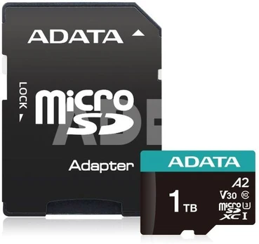 MEMORY Micro SDXC 1TB W/AD.AUSDX1TUI3V30SA2-RA1 ADATA
