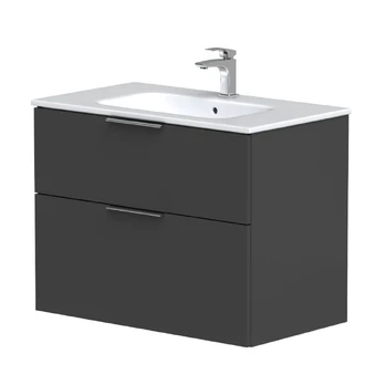 Apatinė spintelė Kame Big 80 cm cm, grafito
