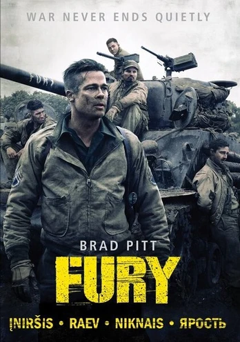 DVD filmas Įniršis, 2014