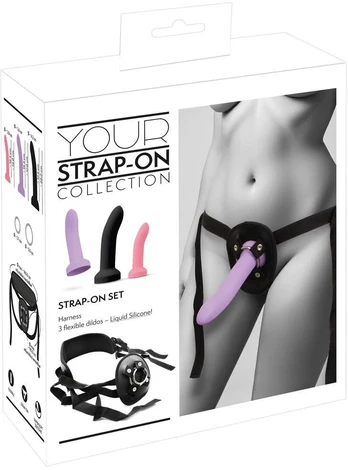You2Toys Your Strap-On 3er Set Harness Strap-on dildo