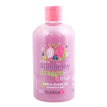BUBBLE T INTENSE BLUEBERRY & DRAGON FRUIT vonios ir dušo želė, 500 ml