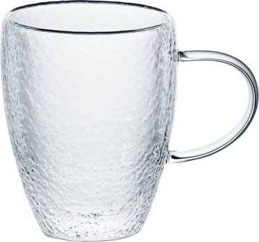 Komplet 2 szklanek termicznych su uchem Bubble 350 ml AMBITION