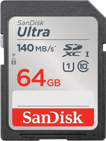 Sandisk - SDXC Ultra 64GB 140MB/s