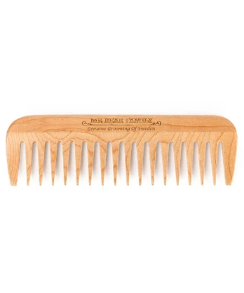 Mr Bear Family Beard wood comb