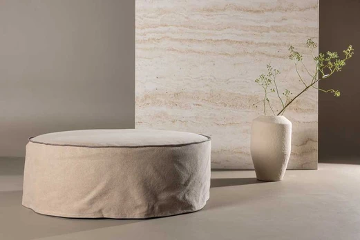 Venture Design Pufas, Vindö, ⌀101 cm, Ruda