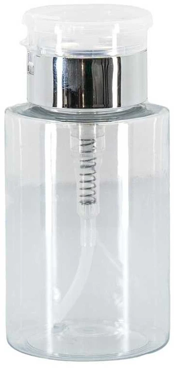 Excellent PRO Buteliukas su pompką sidabrinis 150ml