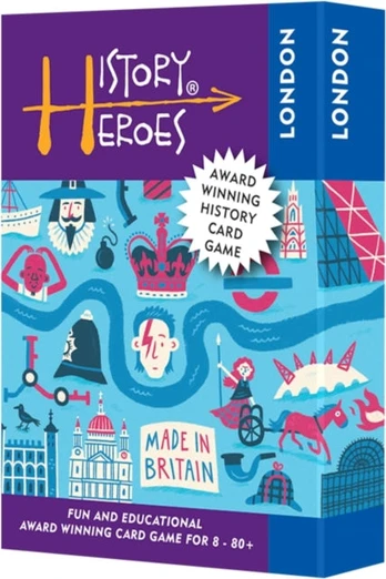 History Heroes LONDON card game