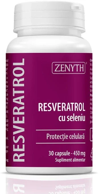 ZENYTH Resveratrolis su selenu kapsulės N30