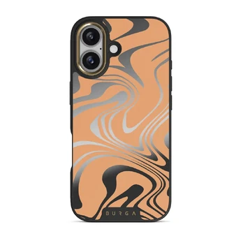 High Vibrations - Color Swirl iPhone 17 Case, Elite Mirror (MagSafe) / Gold