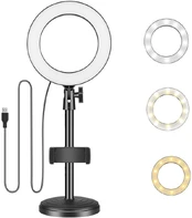 LED žiedinė lempa Mozos MLM-RING kaina