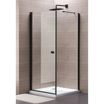 Dušo kabina MESINA Black DW 80x90