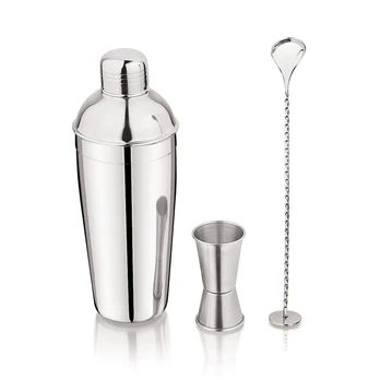 King Hoff BARTMAN RINKINYS KOKTEILIAMS 3 ELEMENTAI SHAKER KINGHOFF KH-1705