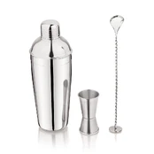 King Hoff BARTMAN RINKINYS KOKTEILIAMS 3 ELEMENTAI SHAKER KINGHOFF KH-1705 kaina