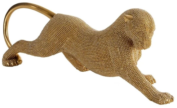 Dekoratyvinė figūrėlė Eldo, aukso, 33 cm x 9 cm x 12 cm