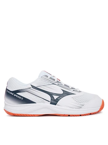 Batai uždaroms aikštelėms Mizuno Cyclone Speed 5 V1GA2580 Balta
