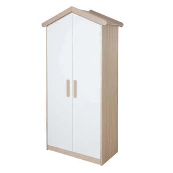 ROBA dviejų durų spinta CABANE, White/Oak, 1621867