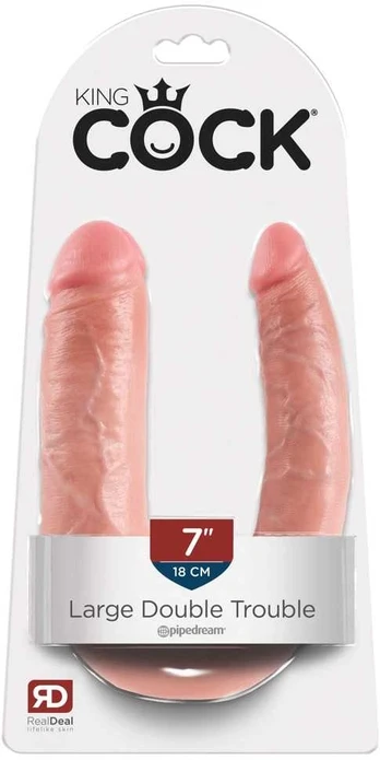 Dildo KING COCK DOUBLE PENETRATOR