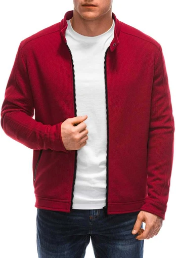 Men's transitional jacket EM-JANP-0100 - red V3