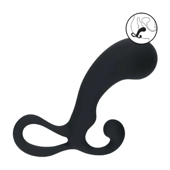 LEVELZ Bulb with Loop Silicone Prostate Model M Black