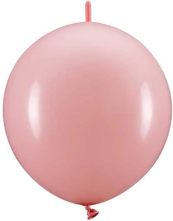 Linking balloons, 33 cm, light pink (1 pkt / 20 pc.)