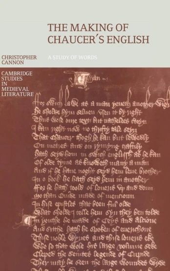 Making of Chaucer's English