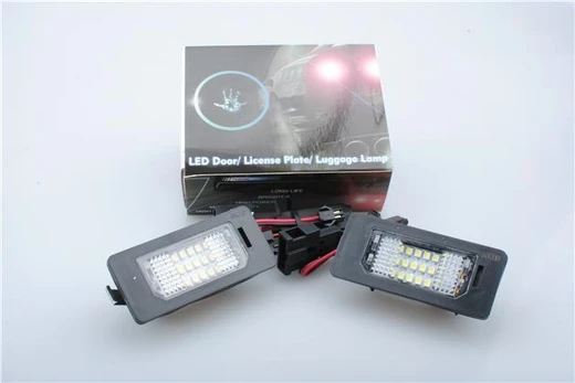 M-TECH LED numerio apšvietimas Audi Q5, A4, VW Tiguan, Passat