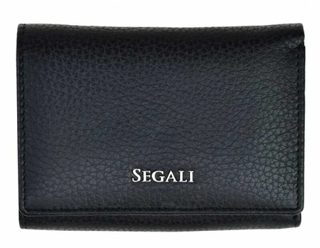 Segali Women´s leather wallet 7106 B juodas
