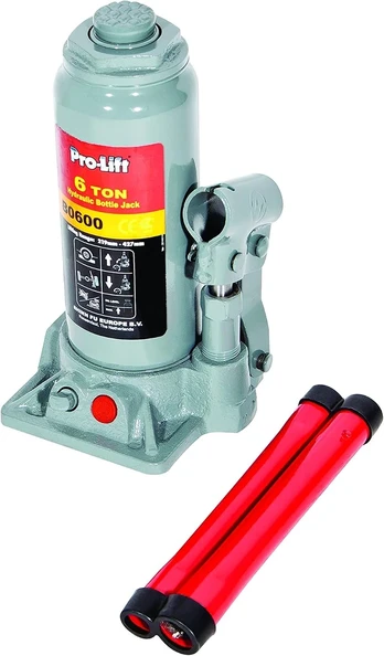 Pro-Lift hidraulinis butelinis keltuvas 6 t, 219–427 mm, B0600