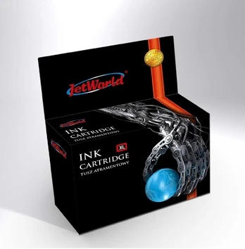 Ink Cartridge JetWorld Cyan Canon CLI-526C replacement CLI526C (4541B001, 4541B001AA)