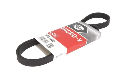V formos rumbuoti diržai GATES 5PK1220