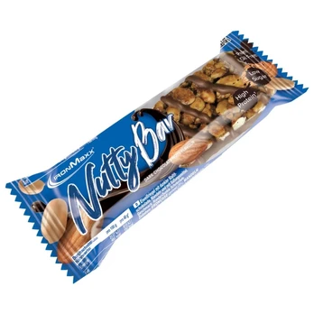 IronMaxx Nutty Bar 40 g. - Pecan-Caramel-Milk Chocolate skonis
