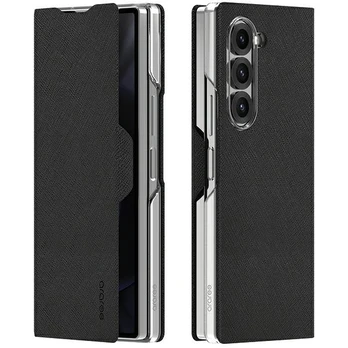 Dėklas Araree etui Bonnet Diary Sam Z Fold6 juoda|juodas AR10-02033A
