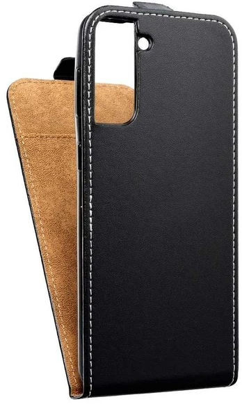 Dėklas Oem Flip Case SLIM FLEXI FRESH for SAMSUNG S21 Plus juodas
