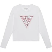 Guess Palaidinė J5YI15 K6YW4 Balta Regular Fit