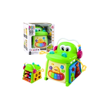 Interactive Educational Cube Sorter Piano Sensory Crocodile