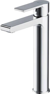 Wahbasin faucet Brasco High with click-clack waste kaina