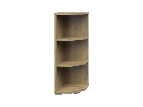 Kampinė lentyna Connect, 39.5x110x39.3 cm, ruda