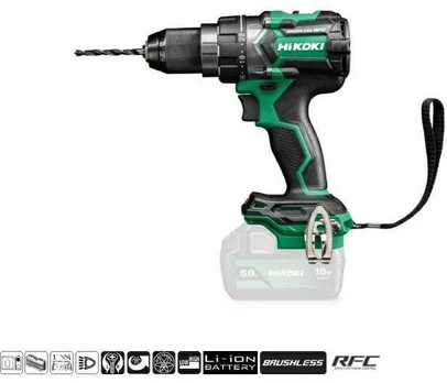 HIKOKI suktuvas - gręžtuvas 18V DS18DCW2Z 140Nm BL HITSYSTEM