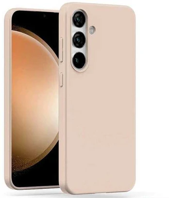 Dėklas Mercury Soft Sam S23 FE S711 rožinė-smėlio/pink sand