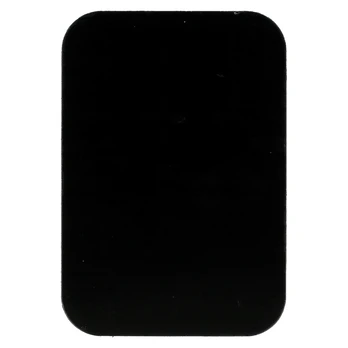 Oem Metal plate for magnet holders - rectangular 45x65mm juodas