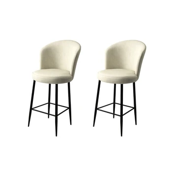 Baro kėdė (2 vienetai) Fora - Cream, Black