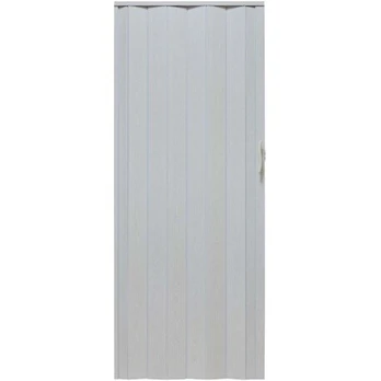 Sulankstomos durys 001P WHITE ąžuolas matinis - 80 cm