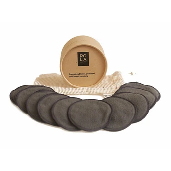 Pola Cosmetics - Make-up removers with carbon fibers 10 pcs