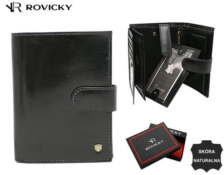 Vyriška odinė piniginė Rovicky RV133