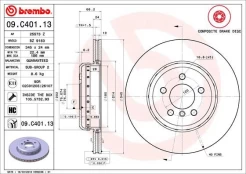 Stabdžių diskas BREMBO 09.C401.13 kaina