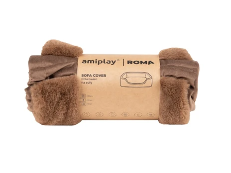 Sofos užvalkalas gyvūnams Amiplay Roma, ruda sp., S