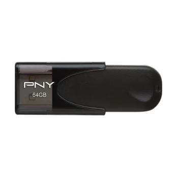PNY Attaché 4 2.0 64GB USB Flash Drive USB Type-A Black
