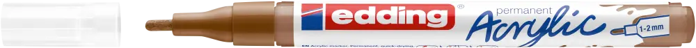 Akrilinis žymeklis edding 5300, rudos spalvos